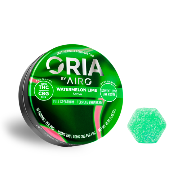 Oria Watermelon Lime Gummies